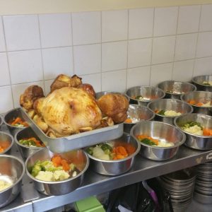 Christmas Lunch For Kennel Dogs